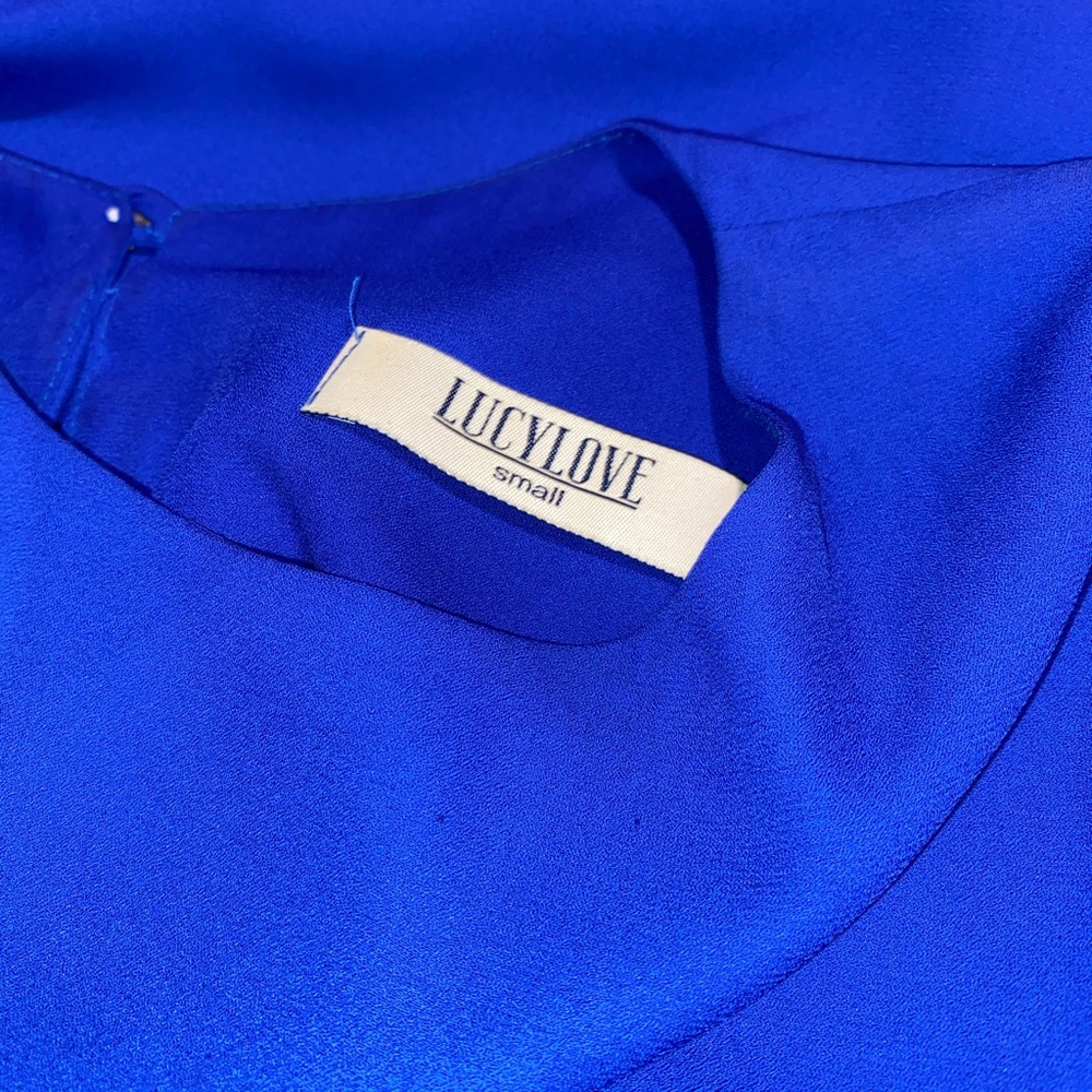 LUCYLOVE Royal Blue Shift Dress